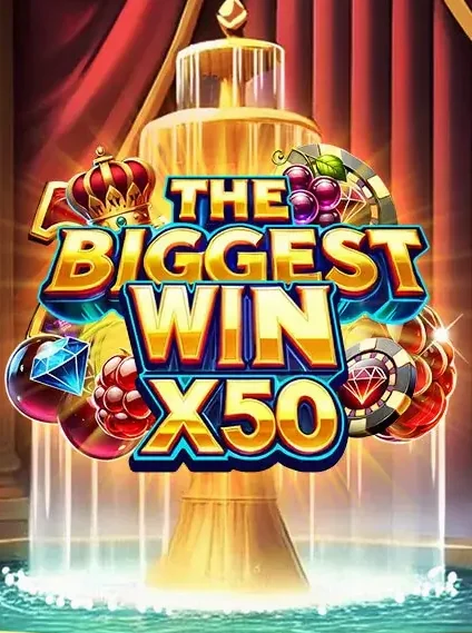 Decorative casino game artwork for Hook: The Biggest Win X50
